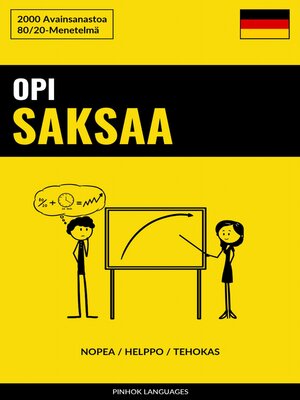 cover image of Opi Saksaa--Nopea / Helppo / Tehokas